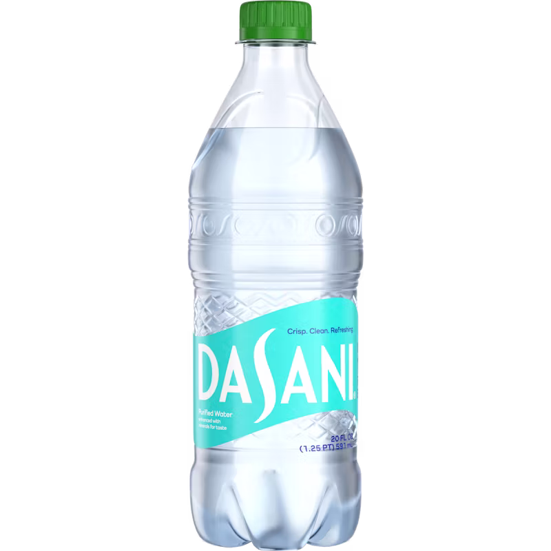 20 oz Dasani Bottled Water